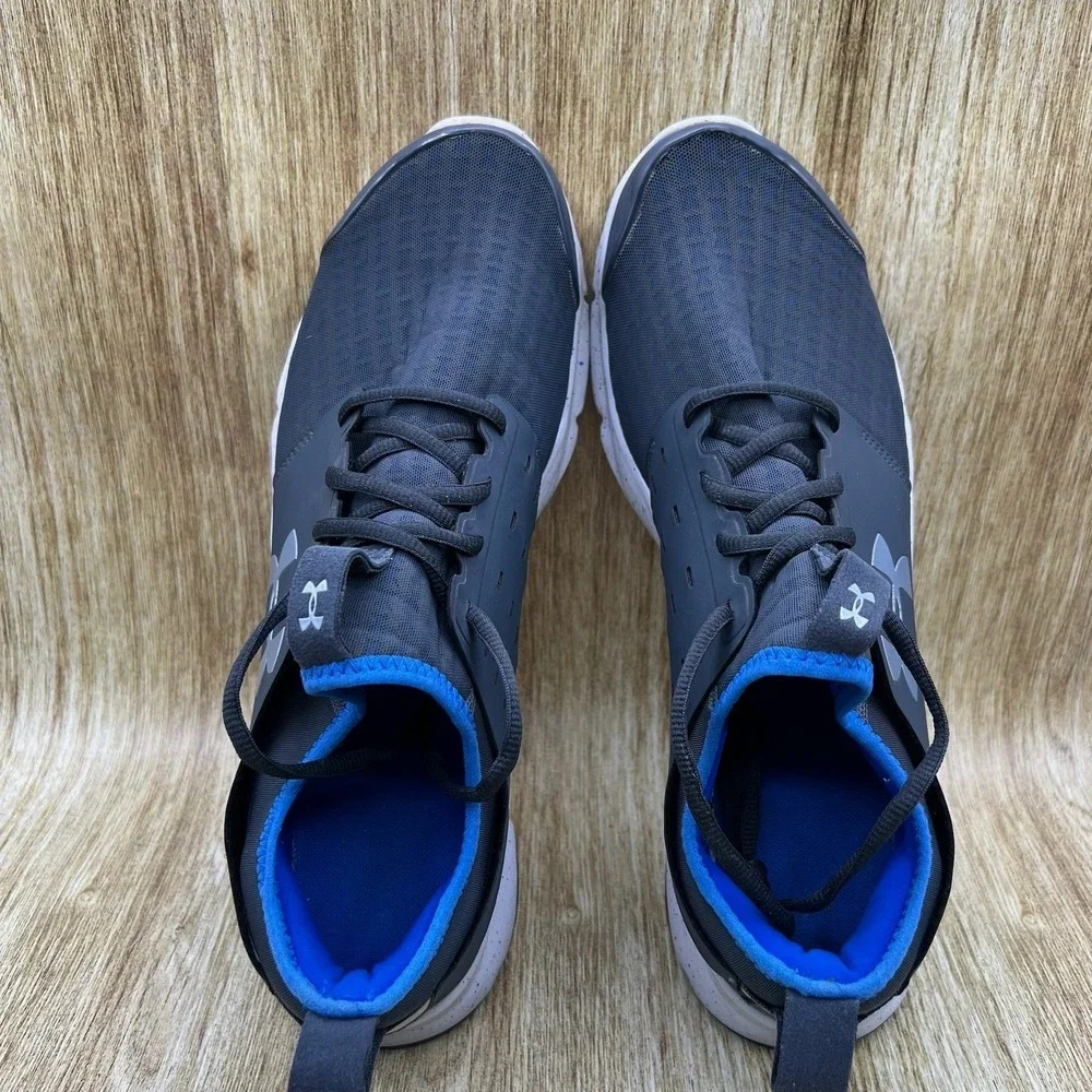 Under Armour Drift RN Men's Size‎ 11.5 Running Shoes Gray Blue 1274072-008